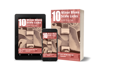 10 minor blues scale jazz licks for guitar