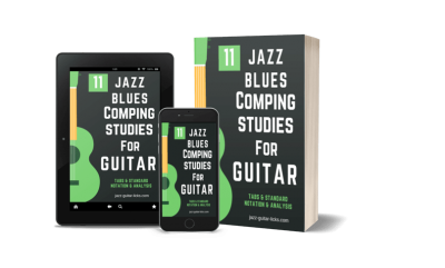 11 jazz blues studies for guitar
