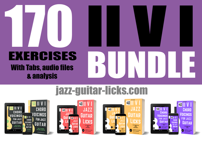 170 2-5-1 jazz guitar exercices