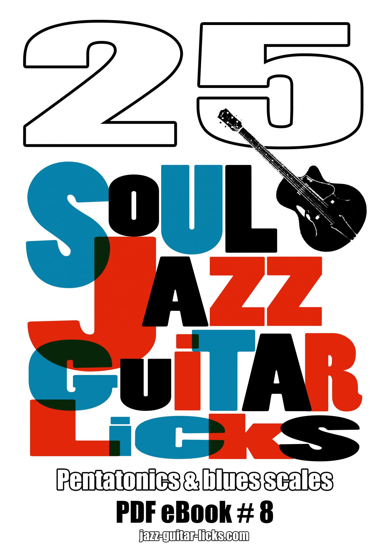 25 jazz soul licks PDF eBook with tabs