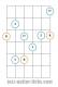 Dominant 7th guitar arpeggio pattern 1