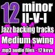 Minor ii v i backing tracks