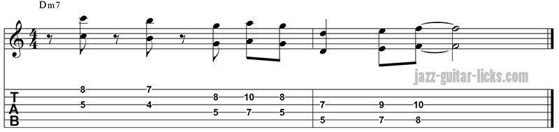 Octave guitar pattern