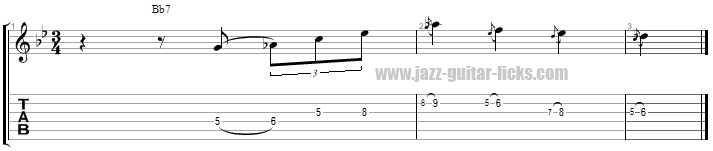 Wes montgomery dominant licks 4 