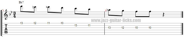 Wes montgomery dominant licks 6 