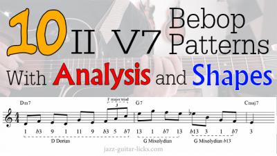 10 bebop patterns