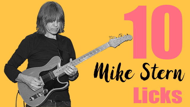 10 mike stern licks