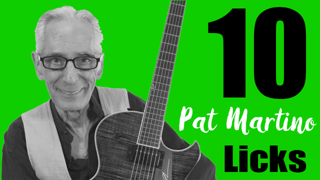 Pat Martino Guitar Lesson - 10 Jazz Blues Guitar Lines