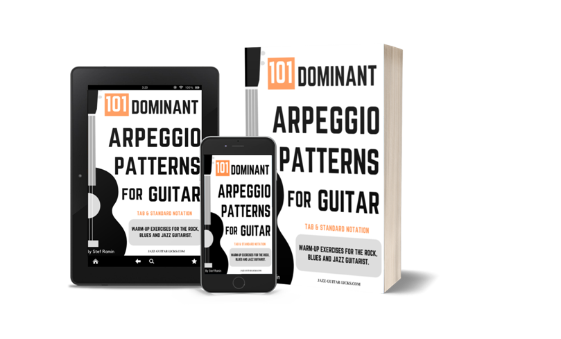 101 dominant arpeggio patterns method for guitarist pdf ebook