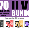 170 2-5-1 jazz guitar exercices