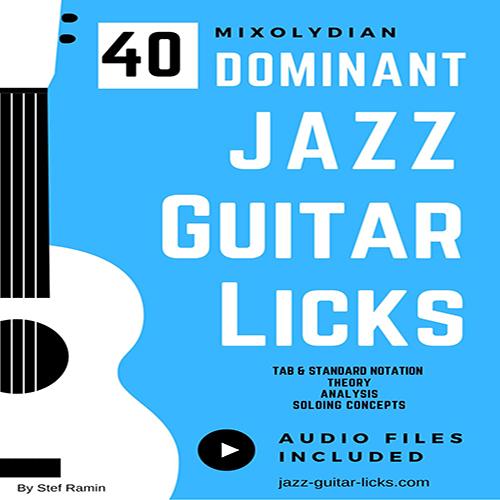 40 dominant licks guitar method