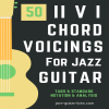 50 ii v i chord voicings for jazz guitar carre