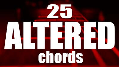 Altered dominant chords