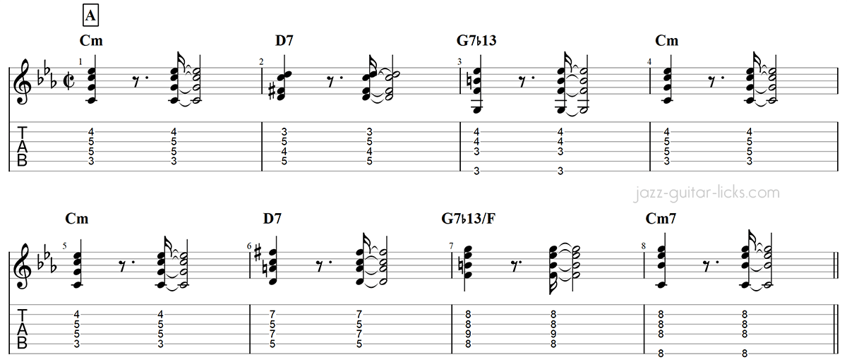 Armando's Rumba - Guitar Chord Study With Tab