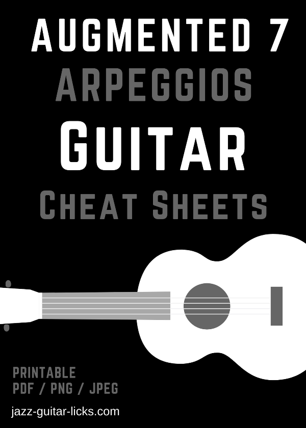 Augmented 7 arpeggios for guitar