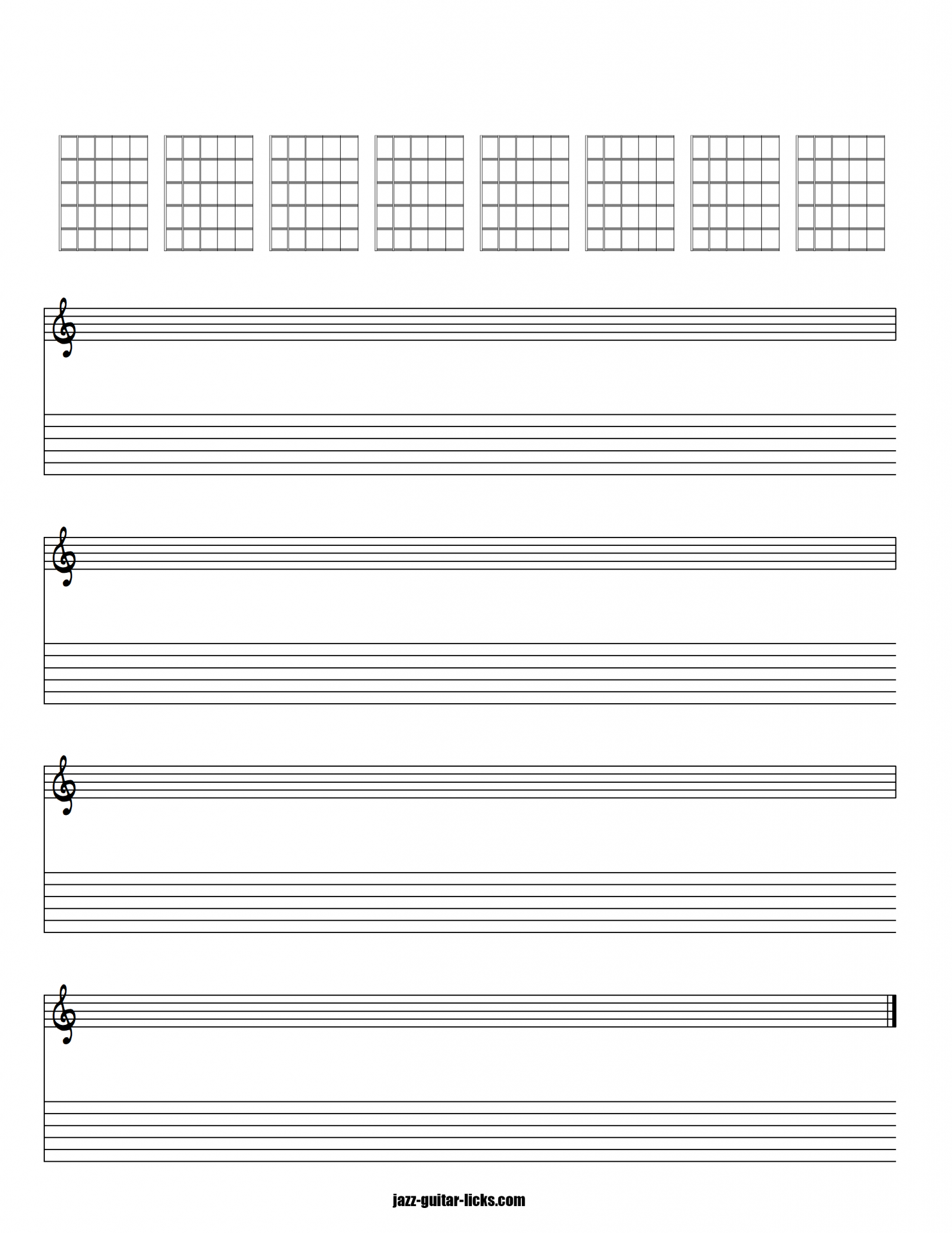 For guitar with tab