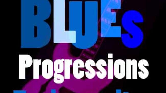 Blues progressions for jazz guitar - PDF eBook & audio files