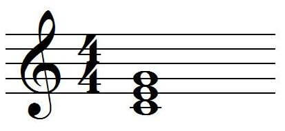 C major chord