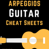 minor 7 arpeggio cheats sheet for guitar