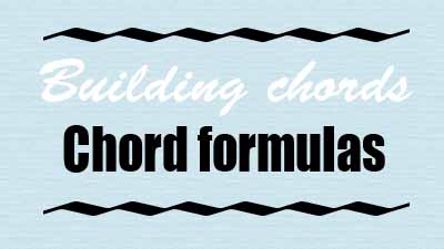 Chord formulas