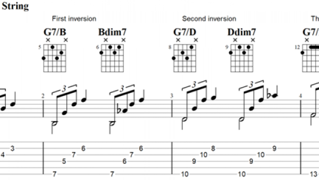 Dominant 7 To Diminished 7 Chord - Free PDF With Short Video