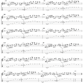 Dominant ninth arpeggios cycle of 4ths thumbnail 2