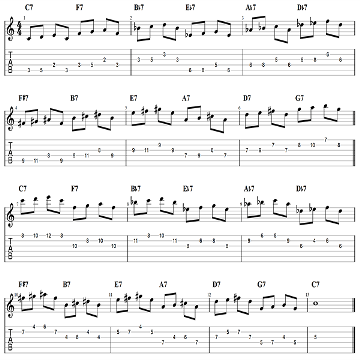 Dominant patterns over cycle of fourths thumbnail 1