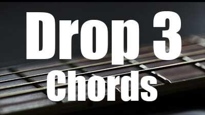Drop 3 chord Voicings For Guitar