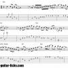 Eric Gale - Jazz guitar solo transcription - minor blues