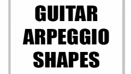 Arpeggios For Guitar - Diagrams And Formula Charts