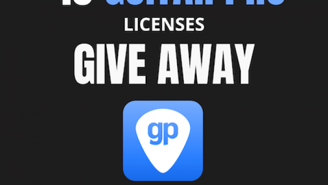 Guitar Pro License Giveaway
