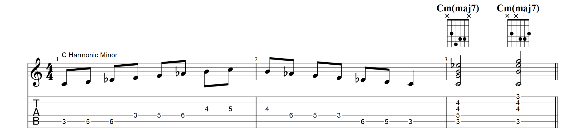 Harmonic Minor Modes And Chords - Free PDF & Short Video