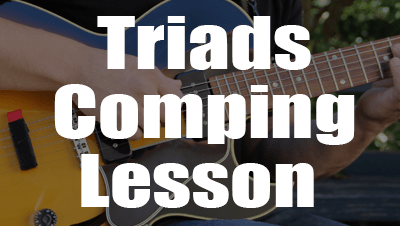 How to use triads lesson