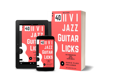 II V I (2-5-1) jazz guitar licks pdf method ebook