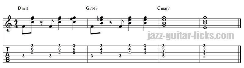 Ii v7alt i chord progression