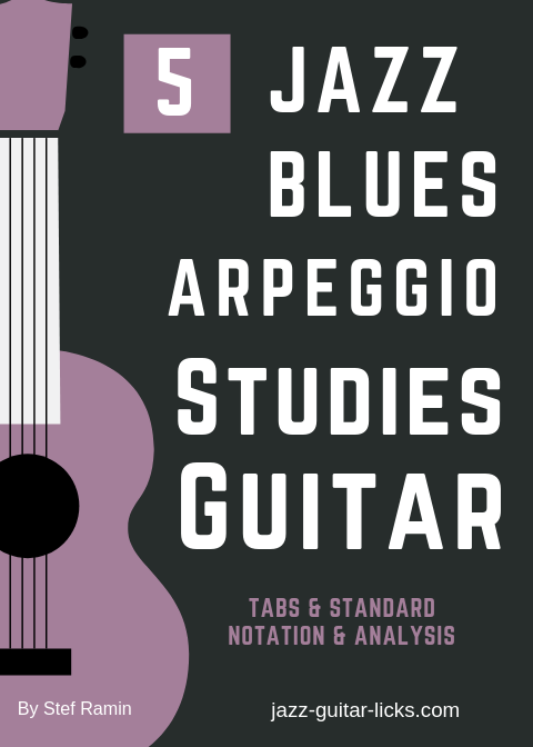 Jazz blues arpeggios 5 studies for guitar PDF