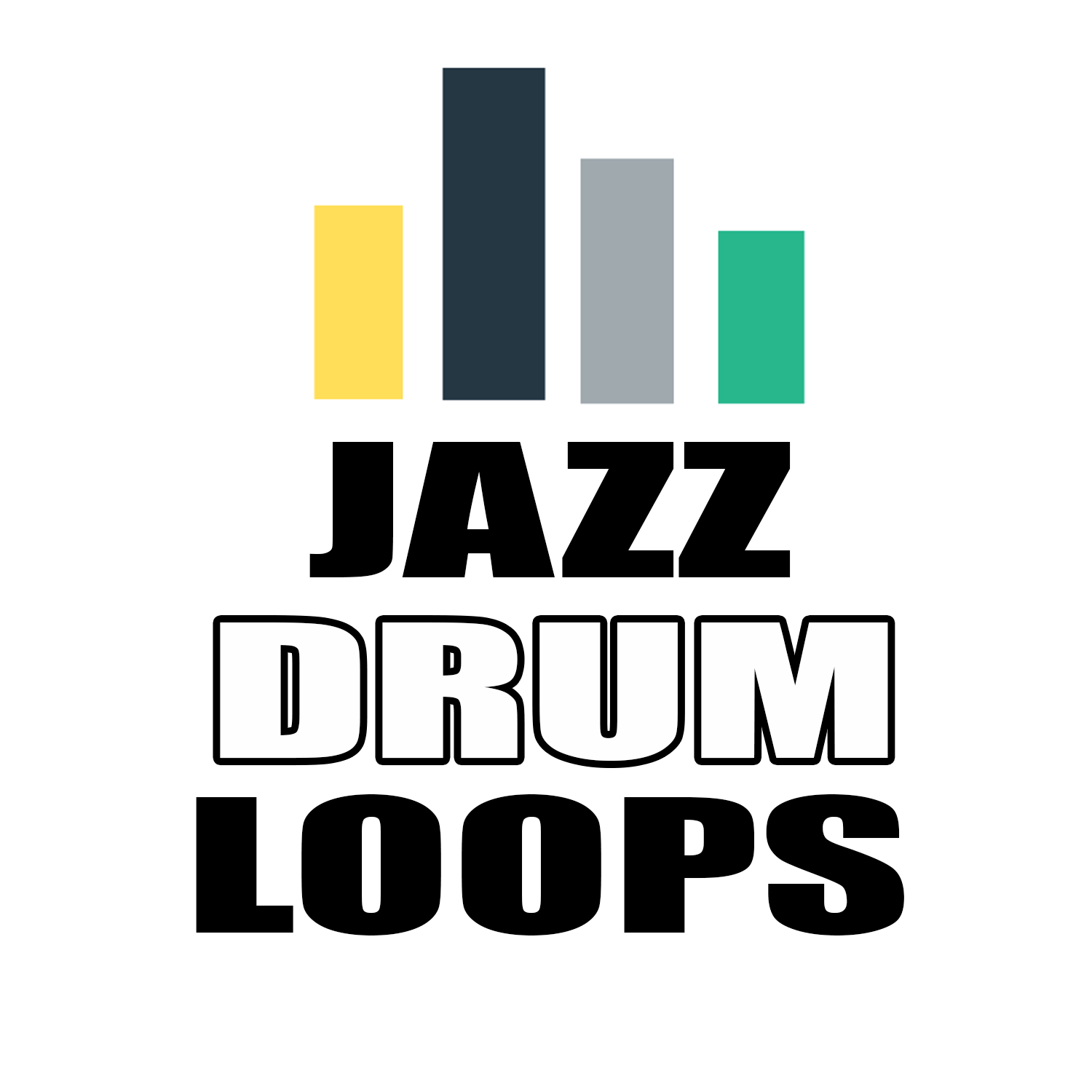 Jazz drum loops logo