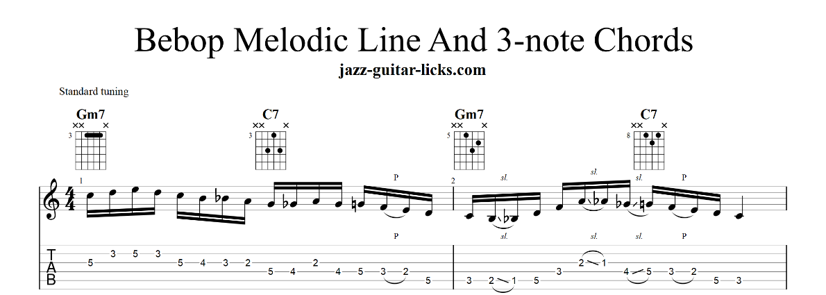 Jazz guitar lesson