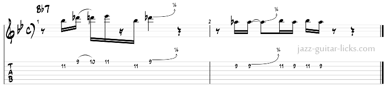 John scofield lick 1