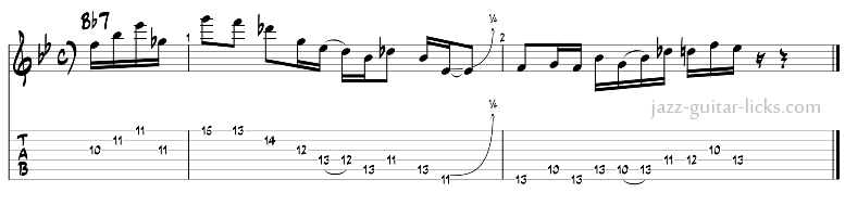 John scofield lick 2