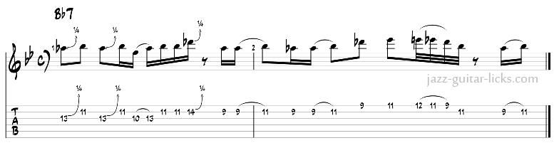 John scofield lick 3