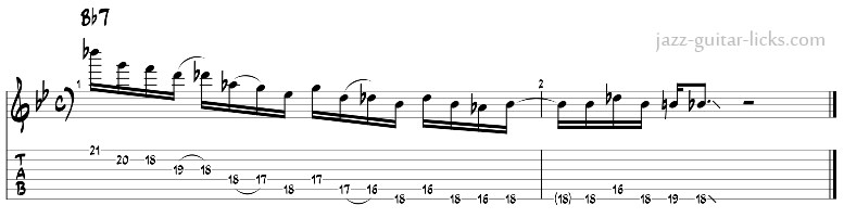 John scofield lick 7