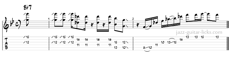 John scofield lick 9