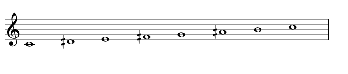 Lydian sharp 2 sharp 6 scale