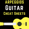 minor7b5 arpeggio cheat sheet for guitar 1