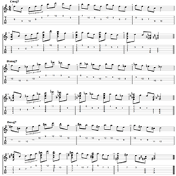 Major Jazz Guitar Licks With Chords - Free PDF With Tab