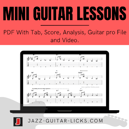 Mini jazz guitar lessons