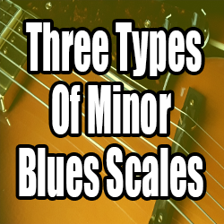 Minor blues scales 1