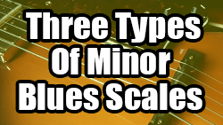 Minor blues scales