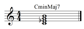Minor major seventh chord